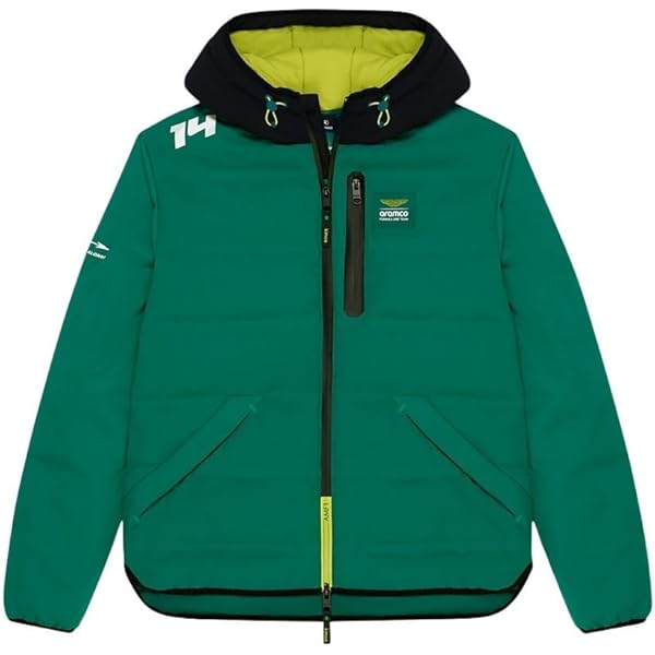 Amazon | [キモア] パフィーパッチ ジャケット ASTON MARTIN F1 Team x